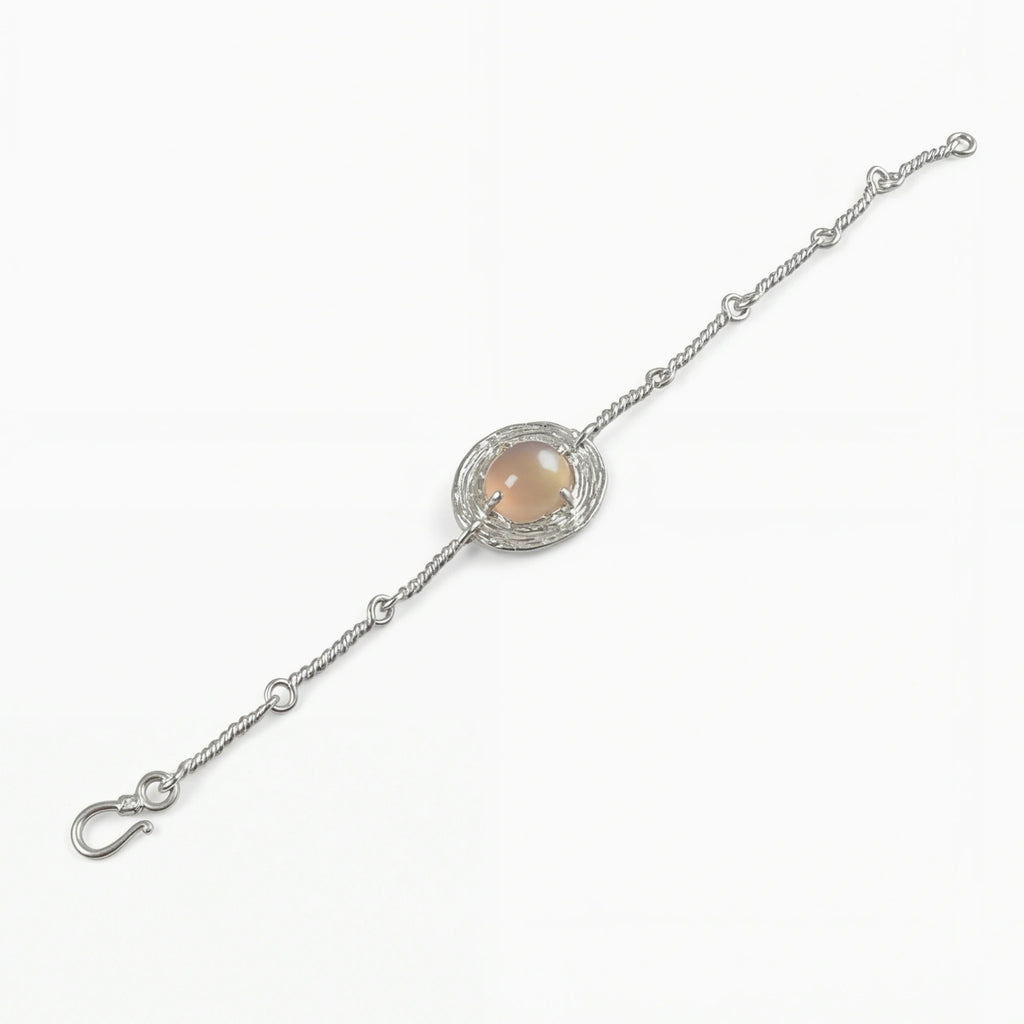 漣漪 雲南南紅瑪瑙荔枝凍手鏈